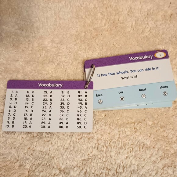 EUC ~ Lakeshore Language Test Prep Rings ~ Grade 1 - Picture 9 of 16